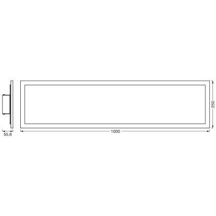 Ledvance - LED RGBW Reguliuojamas skydelis SMART+ PLANON LED/30W/230V Wi-Fi + VP