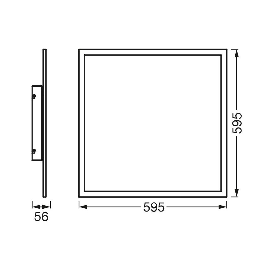 Ledvance - LED RGBW Reguliuojamas skydelis SMART+ PLANON LED/40W/230V 3000-6500K Wi-Fi + valdymo pultas