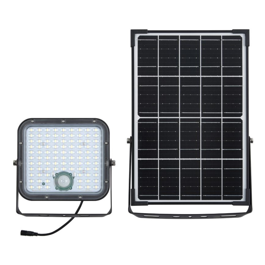 Ledvance - LED Pritemdomas saulės prožektorius su jutikliu FLOOD SPLIT LED/30W/6,4V 5000 mAh IP65 + nuotolinio valdymo pultas