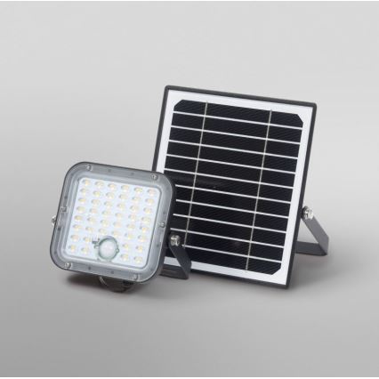 Ledvance - LED Pritemdomas saulės prožektorius su jutikliu FLOOD SPLIT LED/10W/7,4V IP65 + nuotolinio valdymo pultas