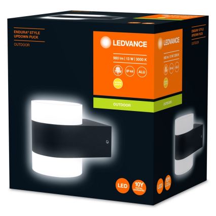 Ledvance - LED sieninis lauko šviestuvas ENDURA LED/13W/230V IP44