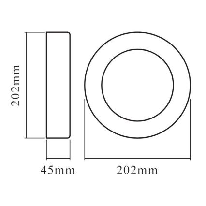 Ledvance - LED sieninis lauko šviestuvas ENDURA LED/13W/230V IP44