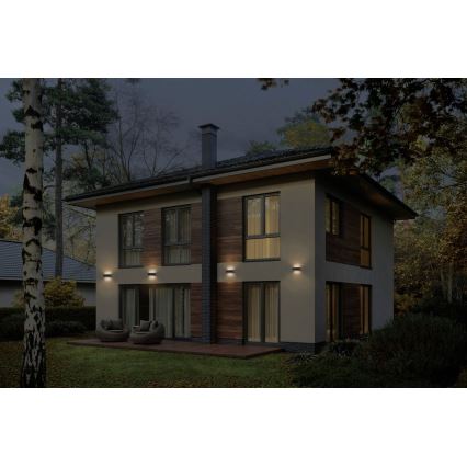Ledvance - LED sieninis lauko šviestuvas ENDURA STYLE IDRI 2xLED/6,25W/230V IP65