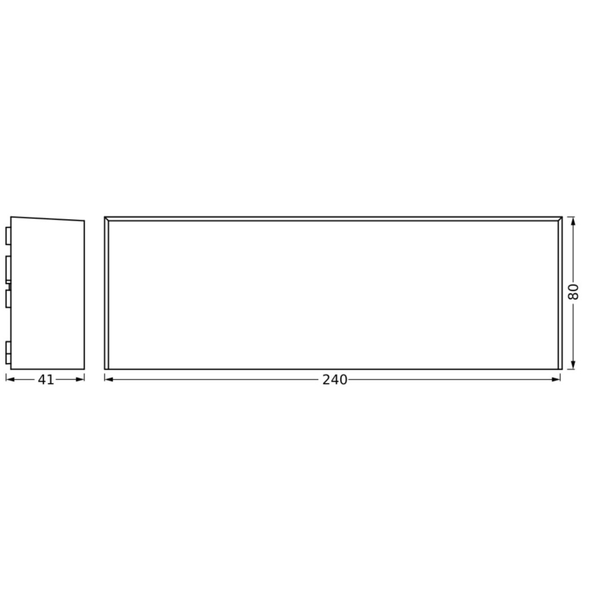 Ledvance - LED sieninis lauko šviestuvas ENDURA STYLE IVO LED/6,5W/230V IP65