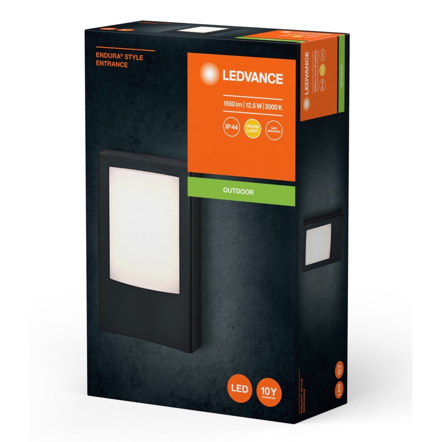 Ledvance - LED sieninis lauko šviestuvas ENDURA STYLE LED/12,5W/230V IP44