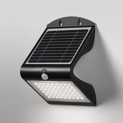 Ledvance - LED sieninis šviestuvas su jutikliu, įkraunamas saulės energija DRUGELIS LED/4W/3,7V 2000 mAh IP65