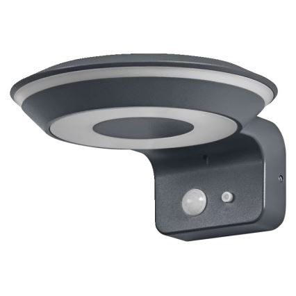 Ledvance - LED sieninis šviestuvas su jutikliu, įkraunamas saulės energija ENDURA LED/3,6W/3,7V 1500 mAh IP44