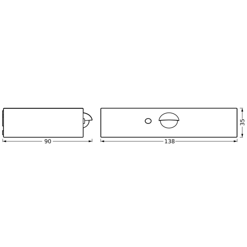 Ledvance - LED Sieninis saulės šviestuvas su judesio ir prieblandos jutikliu ENDURA SOLAR LED/3W/4,2V 1200 mAh IP65