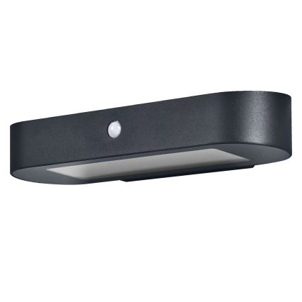 Ledvance - LED sieninis šviestuvas su jutikliu, įkraunamas saulės energija ENDURA STYLE LED/6W/7,4V 2000 mAh IP44