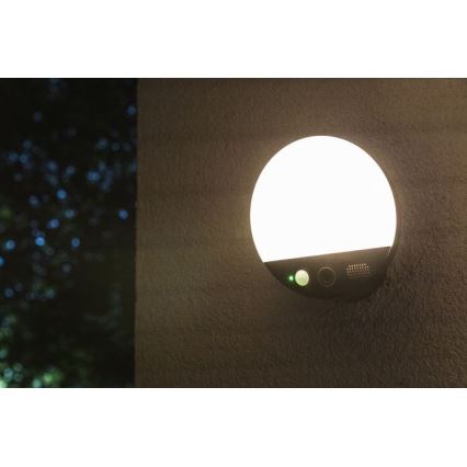 Ledvance - LED Sieninis lauko šviestuvas su jutikliu ir kamera SMART+ LED/15W/230V Wi-Fi IP44