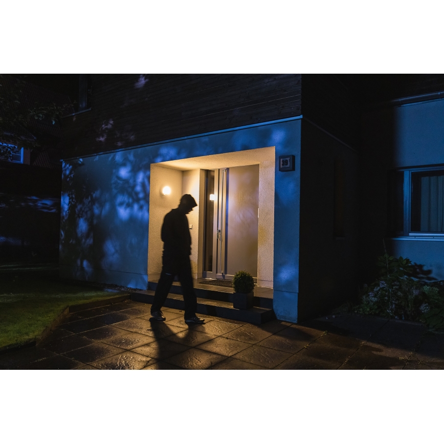 Ledvance - LED Sieninis lauko šviestuvas su jutikliu ir kamera SMART+ LED/15W/230V Wi-Fi IP44