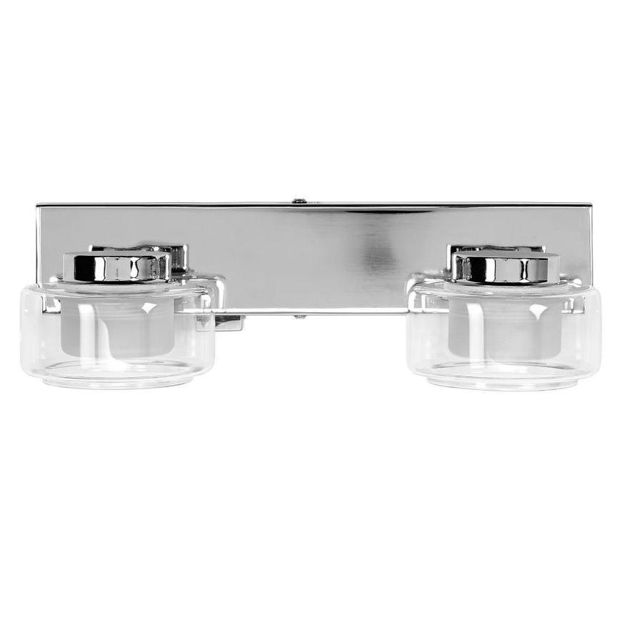 Ledvance - LED Sieninis vonios šviestuvas ORBIS FLAME 2xLED/5,5W/230V 3000/4000K IP44 chromas