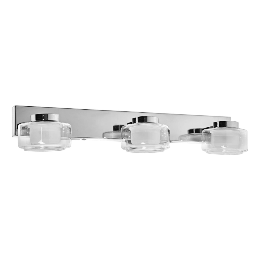 Ledvance-LED Sieninis vonios šviestuvas ORBIS FLAME 3xLED/5,5W/230V IP44 chromas