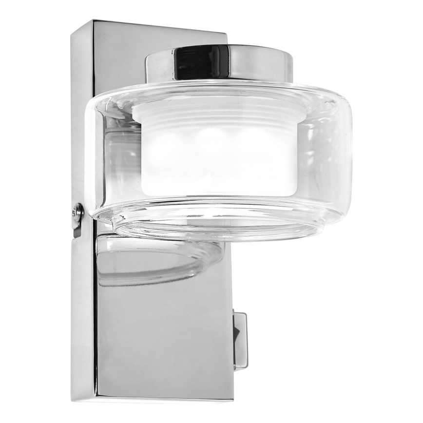 Ledvance - LED Sieninis vonios šviestuvas ORBIS FLAME LED/5,5W/230V 3000/4000K IP44 chromas