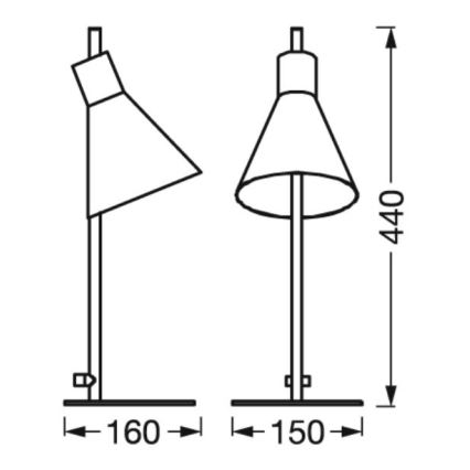 Ledvance - LED stalinis šviestuvas DECOR TOKIO LED/5W/230V