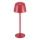 Ledvance - LED šviesos reguliavimas lauko rechargeable lempa TABLE LED/2,5W/5V IP54 raudona