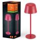 Ledvance - LED šviesos reguliavimas lauko rechargeable lempa TABLE LED/2,5W/5V IP54 raudona