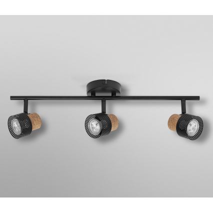 Ledvance - LED taškinis šviestuvas DECOR CORK 3xGU10/3,4W/230V