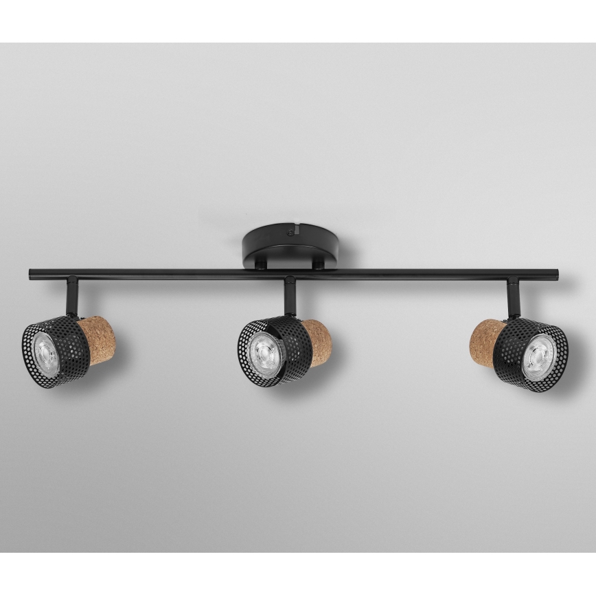 Ledvance - LED taškinis šviestuvas DECOR CORK 3xGU10/3,4W/230V