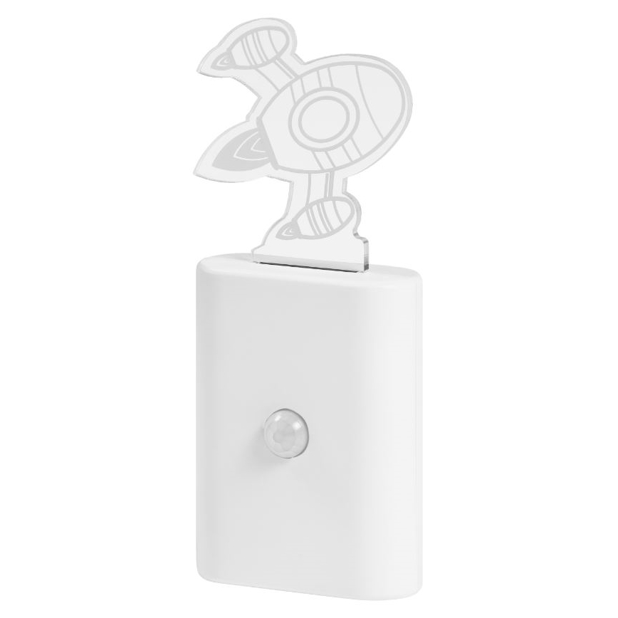 Ledvance - LED Vaikiškas orientacija šviestuvas su jutikliu NIGHTLUX LED/0,2W/4,5V 3000K