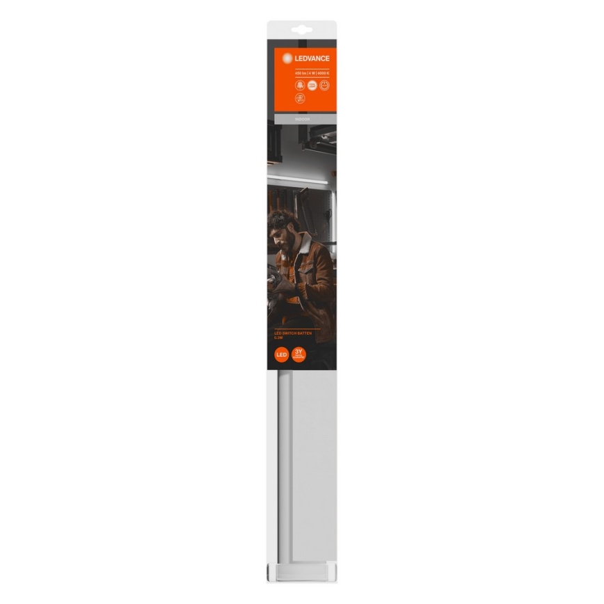 Ledvance - LED virtuvės šviestuvas, kabinamas po spintele BATTEN LED/4W/230V