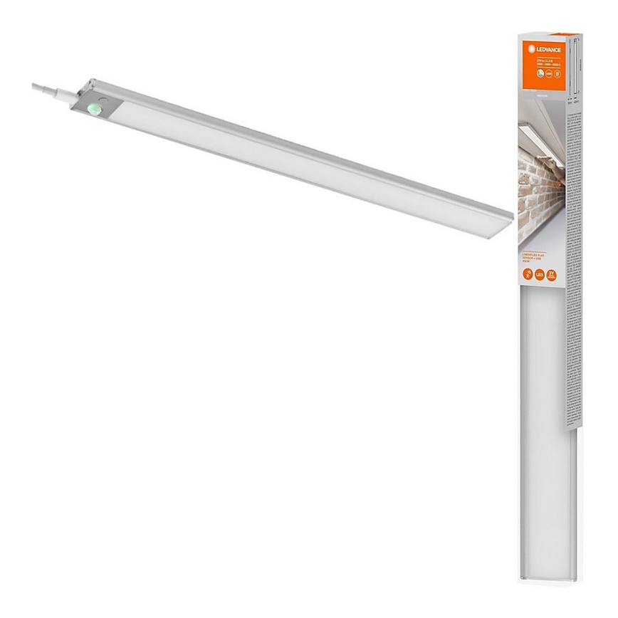 Ledvance - LED virtuvės šviestuvas, kabinamas po spintele su jutikliu LINEAR LED/3,2W/5V 1500 mAh 3000/4000/6500K