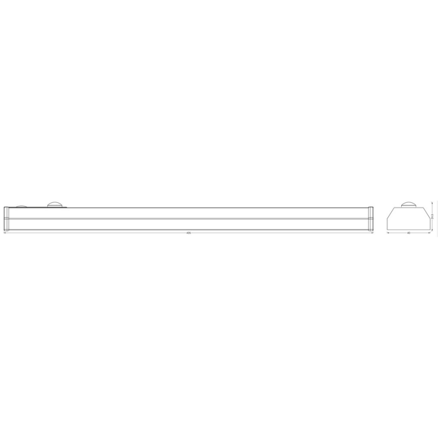 Ledvance - LED virtuvės šviestuvas, kabinamas po spintele su jutikliu MOBILE LED/1W/5V 1000 mAh 4000K 40 cm