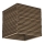Ledvance - Lubinis šviestuvas DECOR CARDBOARD 1xE27/15W/230V 25x25 cm