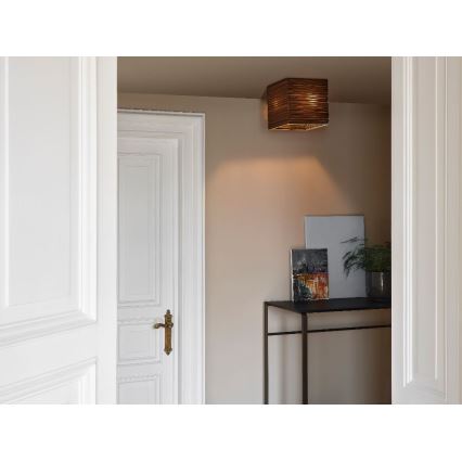 Ledvance - Lubinis šviestuvas DECOR CARDBOARD 1xE27/15W/230V 25x25 cm