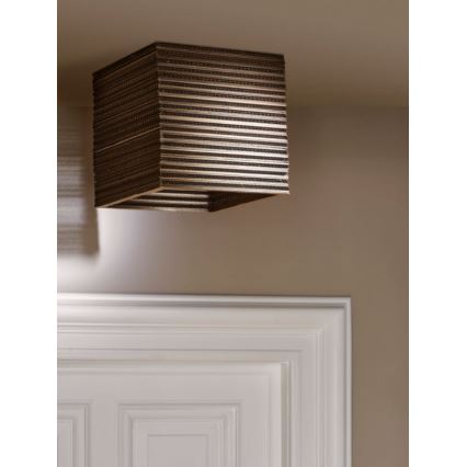 Ledvance - Lubinis šviestuvas DECOR CARDBOARD 1xE27/15W/230V 25x25 cm