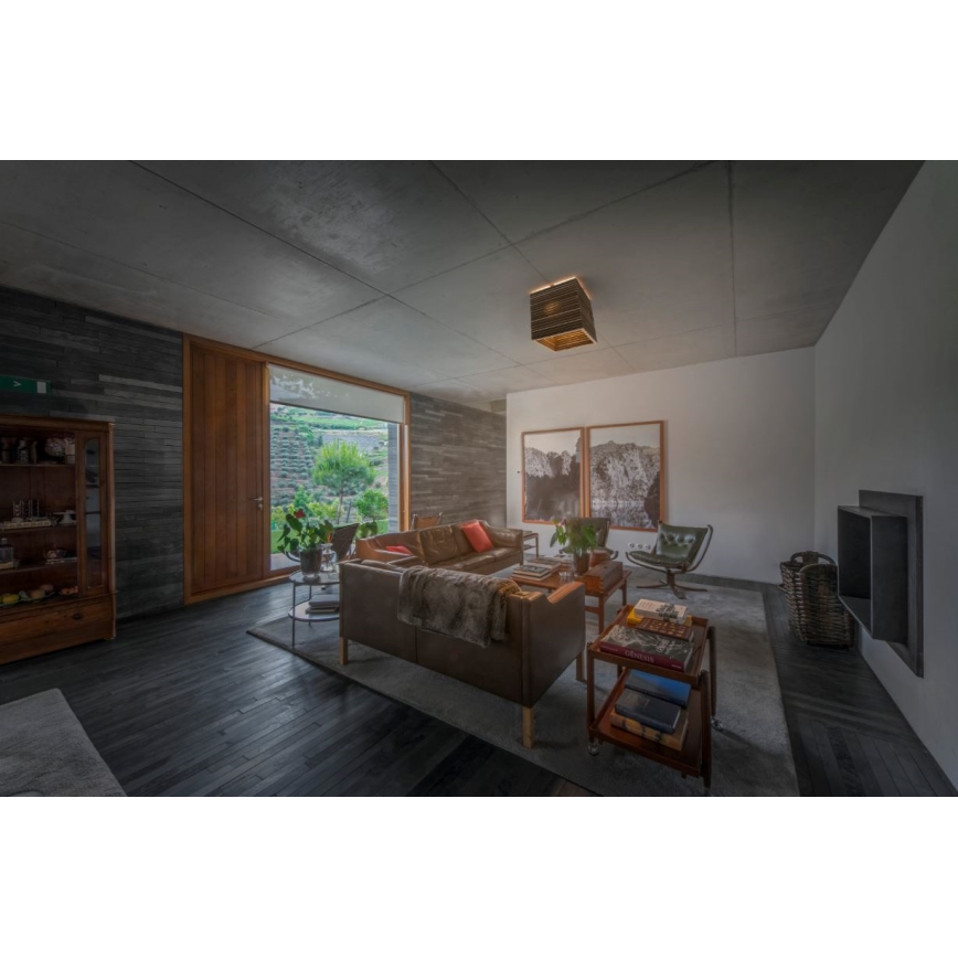 Ledvance - Lubinis šviestuvas DECOR CARDBOARD 1xE27/15W/230V 25x25 cm