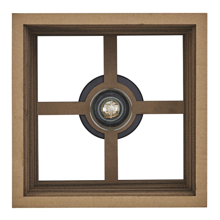 Ledvance - Lubinis šviestuvas DECOR CARDBOARD 1xE27/15W/230V 25x25 cm