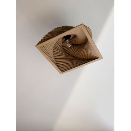 Ledvance - Lubinis šviestuvas DECOR CARDBOARD 1xE27/15W/230V 40x40 cm