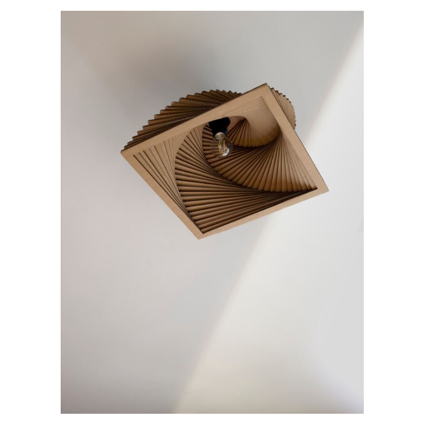 Ledvance - Lubinis šviestuvas DECOR CARDBOARD 1xE27/15W/230V 40x40 cm