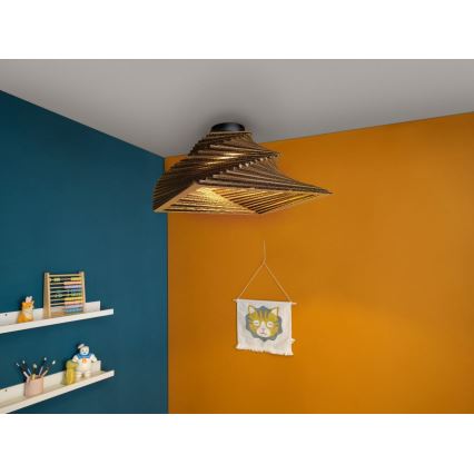 Ledvance - Lubinis šviestuvas DECOR CARDBOARD 1xE27/15W/230V 40x40 cm