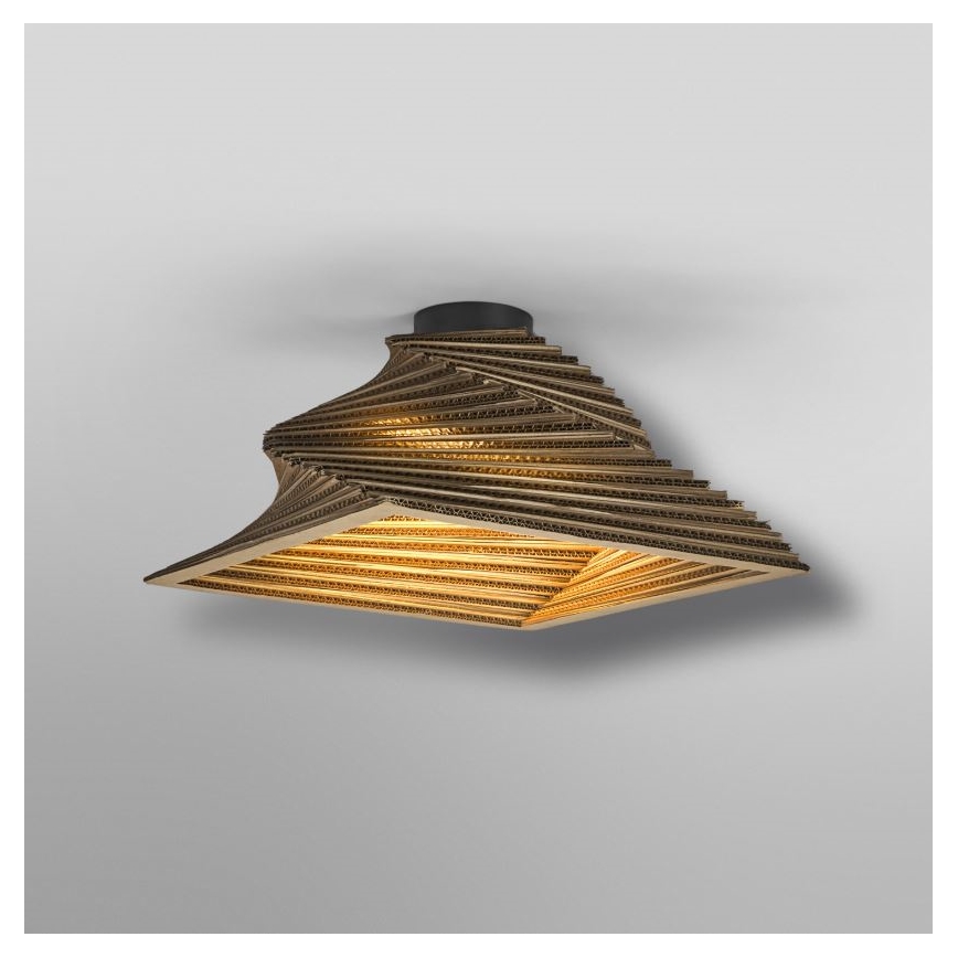 Ledvance - Lubinis šviestuvas DECOR CARDBOARD 1xE27/15W/230V 40x40 cm
