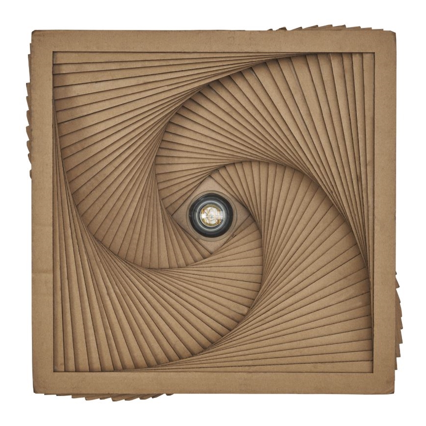 Ledvance - Lubinis šviestuvas DECOR CARDBOARD 1xE27/15W/230V 40x40 cm