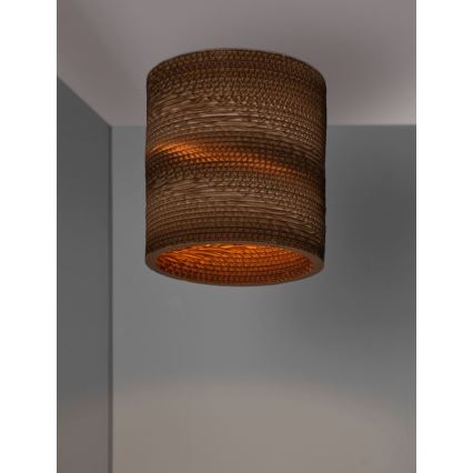 Ledvance - Lubinis šviestuvas DECOR CARDBOARD 1xE27/15W/230V diametras 25 cm
