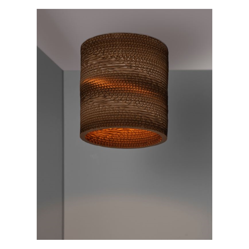 Ledvance - Lubinis šviestuvas DECOR CARDBOARD 1xE27/15W/230V diametras 25 cm