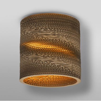 Ledvance - Lubinis šviestuvas DECOR CARDBOARD 1xE27/15W/230V diametras 25 cm