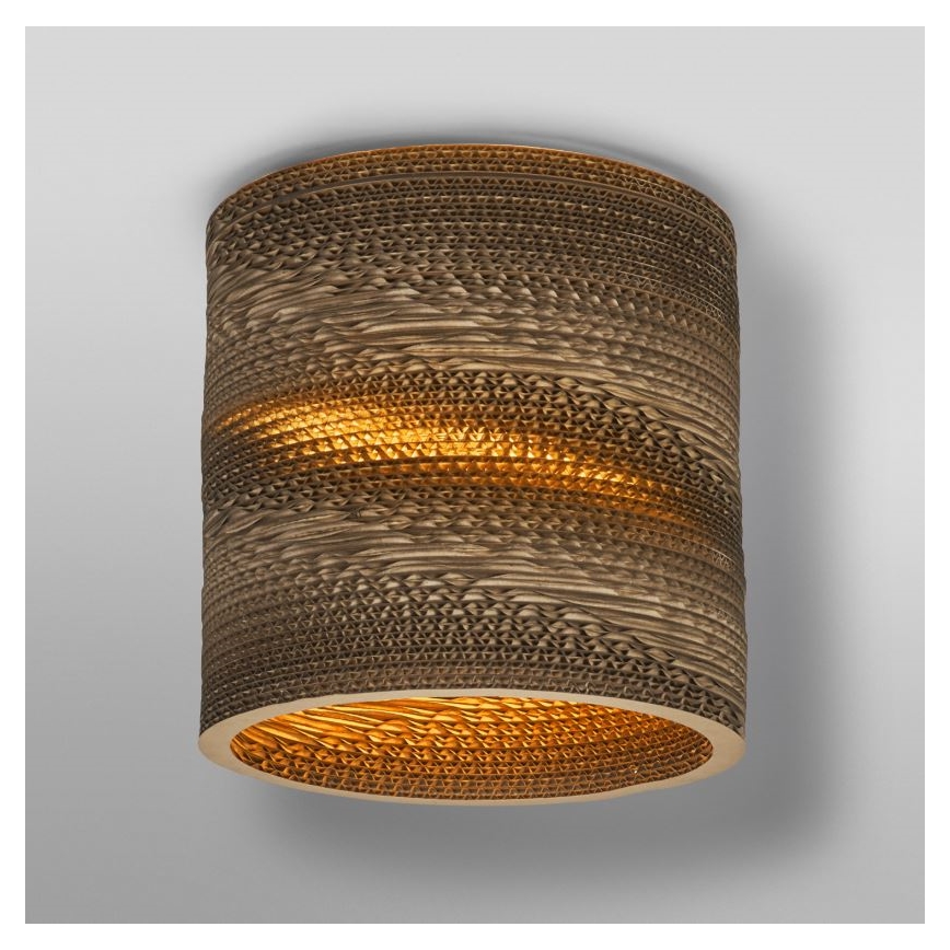 Ledvance - Lubinis šviestuvas DECOR CARDBOARD 1xE27/15W/230V diametras 25 cm