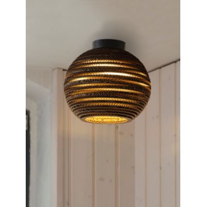 Ledvance - Lubinis šviestuvas DECOR CARDBOARD 1xE27/15W/230V diametras 26 cm