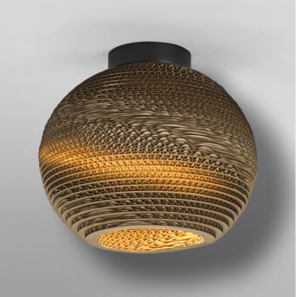 Ledvance - Lubinis šviestuvas DECOR CARDBOARD 1xE27/15W/230V diametras 26 cm