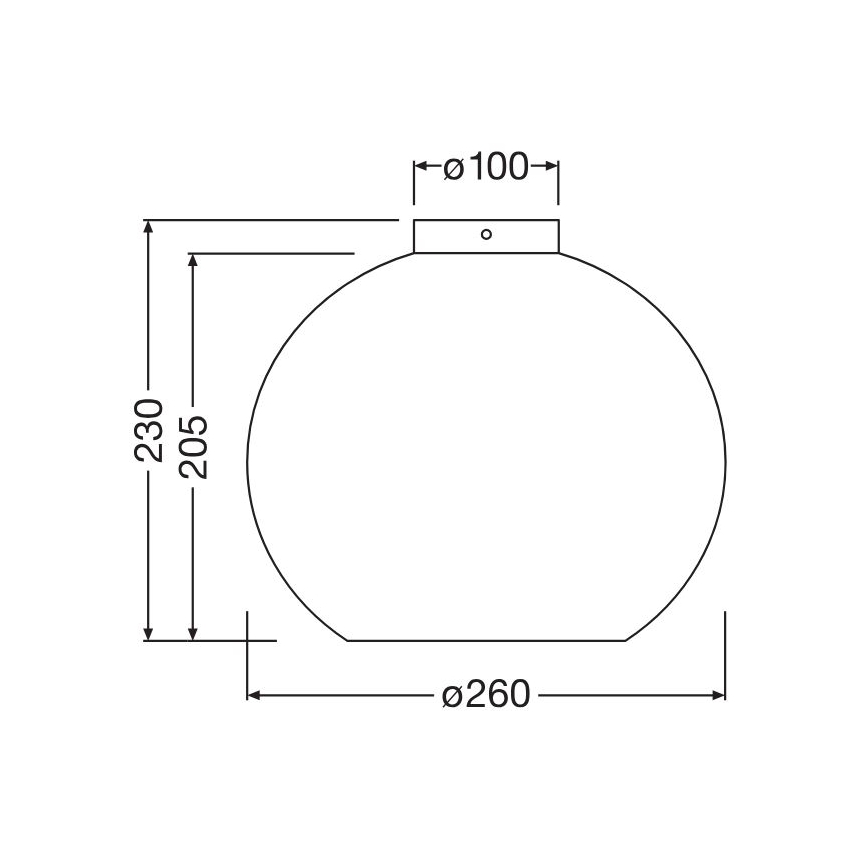 Ledvance - Lubinis šviestuvas DECOR CARDBOARD 1xE27/15W/230V diametras 26 cm