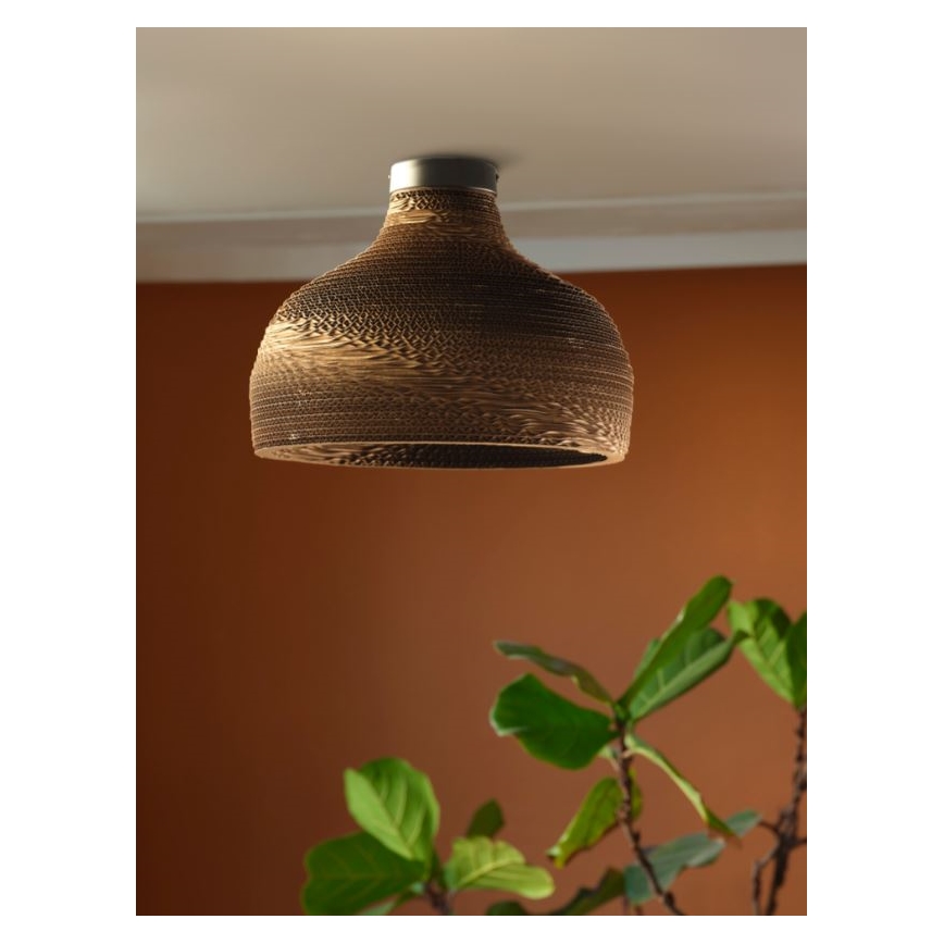 Ledvance - Lubinis šviestuvas DECOR CARDBOARD 1xE27/15W/230V diametras 36 cm