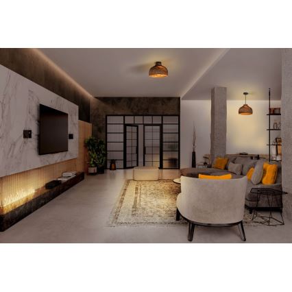 Ledvance - Lubinis šviestuvas DECOR CARDBOARD 1xE27/15W/230V diametras 36 cm