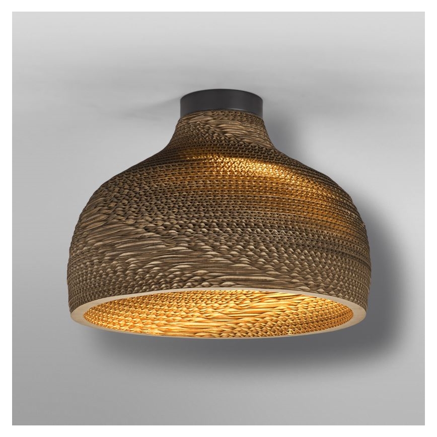 Ledvance - Lubinis šviestuvas DECOR CARDBOARD 1xE27/15W/230V diametras 36 cm