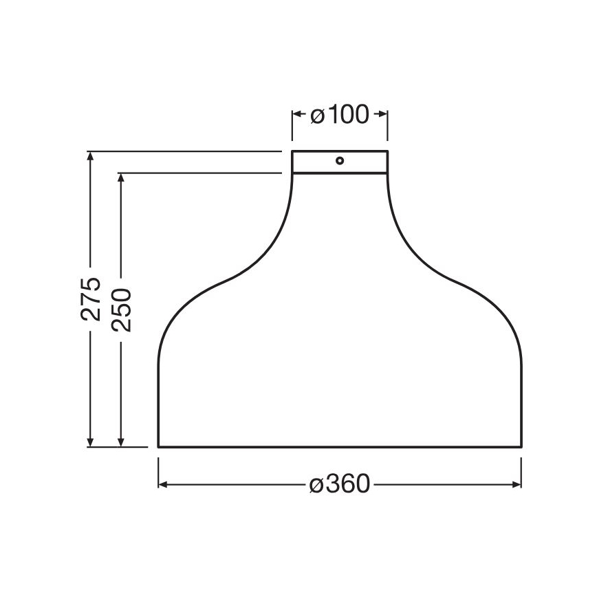 Ledvance - Lubinis šviestuvas DECOR CARDBOARD 1xE27/15W/230V diametras 36 cm