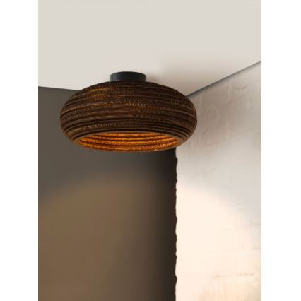 Ledvance - Lubinis šviestuvas DECOR CARDBOARD 1xE27/15W/230V diametras 40 cm
