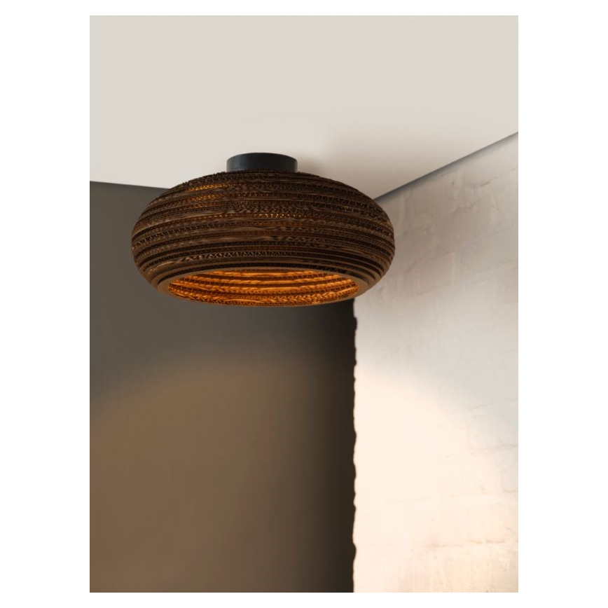 Ledvance - Lubinis šviestuvas DECOR CARDBOARD 1xE27/15W/230V diametras 40 cm